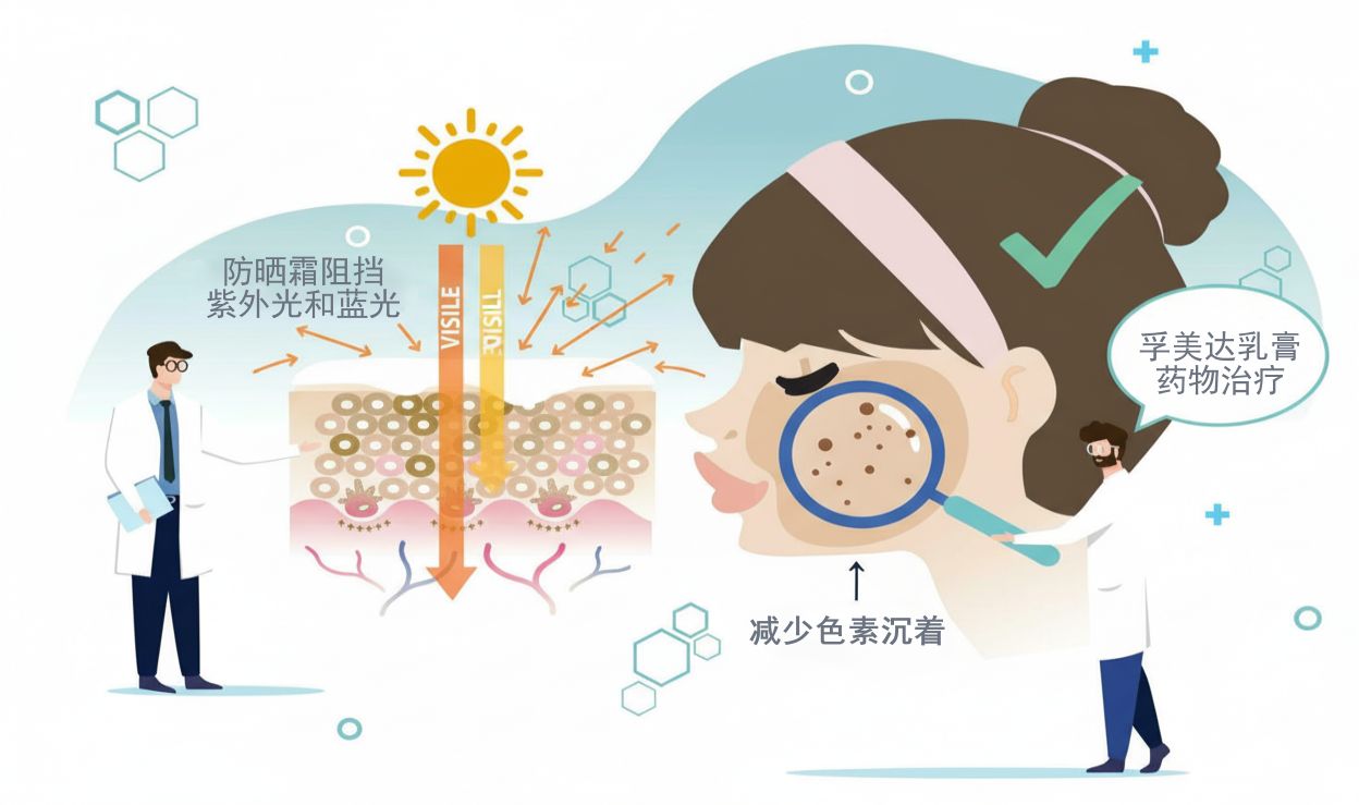 黄褐斑治疗期间用哪种防晒霜更好？